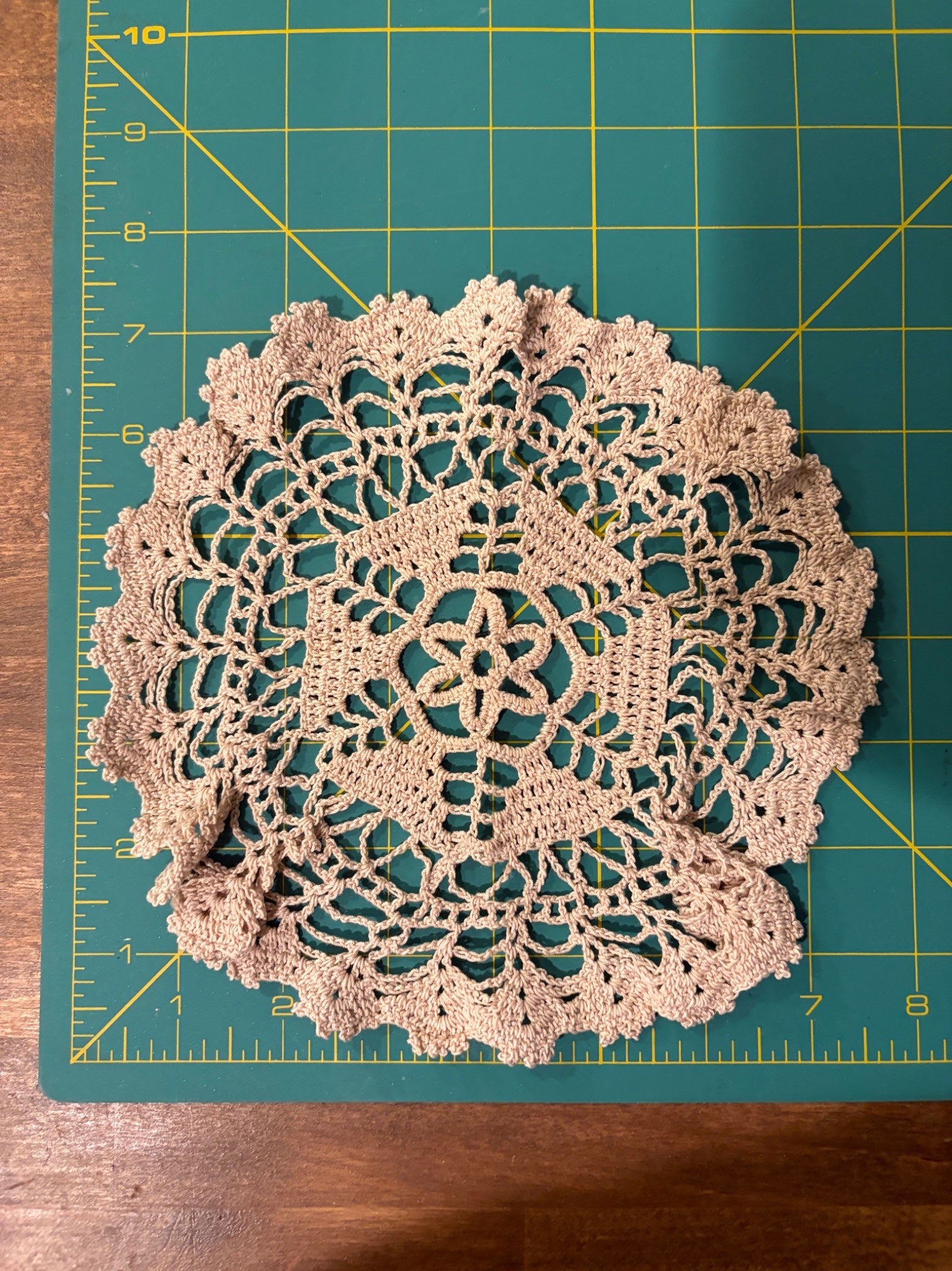 5 Vintage Small Doilies – Remnants by Peo Vee