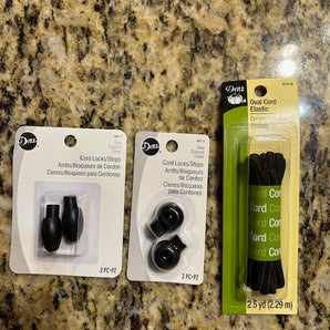 Cord Locks/Stops, Elastic for any project