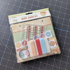 Kitschy Kitchen Retro Recipe Album Kit