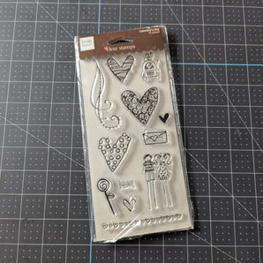 Valentines Day Clear Stamps from Heidi Grace