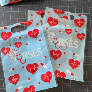 Set of "Nurse" Treat or Favor Bags - 37pcs