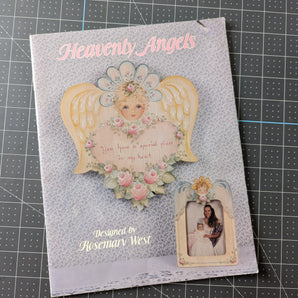 Heavenly Angels Wood Painting Ideas Book by Rosemary West (1989)