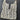White Crochet Lace Collar or Applique - "Seeds"