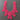 Pink Ribbon-Style Collar Applique