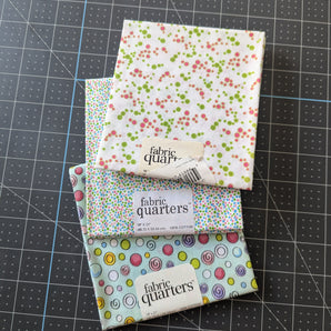 Set of 3 Fabric Quarters - Joann