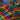Rainbow Spandex Fabric - 1yd, ~35-in Width