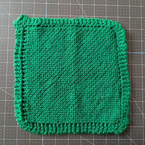 Green Crochet Doily