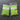 Planet Rhinestone Lime 3mm Flat Backs