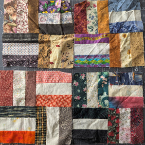 Set of 4 Quilt Squares - Lot I