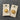 Set of Vintage Streamline 25mm Shank Buttons