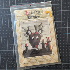 Patch Press Reindeer Soft Sculpture Sewing Pattern (1980)