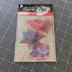 Provo Craft Red Hats Dimensional Stickers