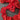 Red Polka Dot Ruffled Trim - 2-yards