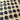 Set of Vintage Plastic Navy Sew-Thru buttons