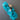 Artisan Handspun Art Yarn from Homestead Wool & Gift Farm - Turquoise