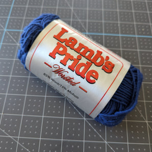 Lamb's Pride Worsted Yarn - Wool & Mohair - Dynamite Blue