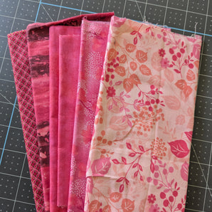 Rose All Day - Small Fabric Remnants Bundle