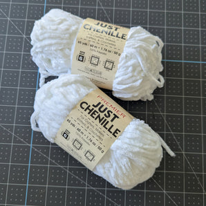 Premier Just Chenille Yarn - White