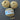 Martha Stewart Crafts Glitter Ribbon Yarn Bundle - Yellow Gold