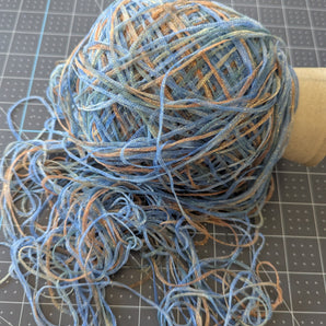 Unlabled Half Cone of Novelty Yarn ~5oz