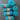 Patons Glam Stripes Yarn Bundle - Teal