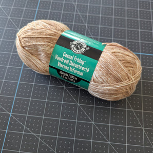 Loops & Threads Casual Friday 100% Cotton Yarn in Beige