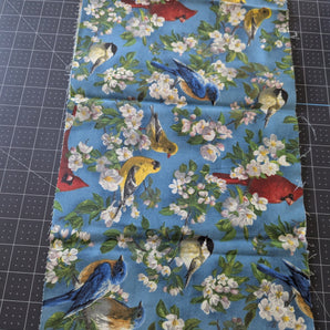 Birds in Trees - Printed Cotton - 10in, 44in Width