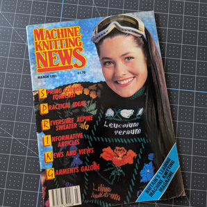 Machine Knitting News Magazine - March 1991