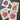 Bundle of Iron-On Flower Transfers by Delta - 5pcs