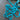 Bright Aqua Vintage Trim - 5.75yds