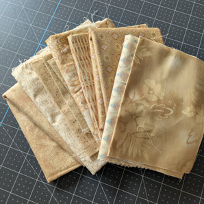 Cinnamon - Small Fabric Remnants Bundle