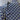 Blue & Cream Cotton Remnant - 1.6yds, 43-inch Width
