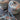 Unlabeled Red, White, Blue & Silver Metallic Ribbon Yarn