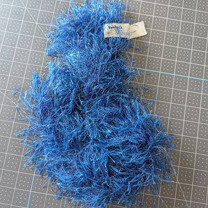 Ironstone Eyelash Yarn in Royal