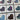 Set of 5 x 5in Hand-Stitched Heart Quilt Squares - Lot S1