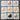 Set of 5 x 5in Hand-Stitched Heart Quilt Squares - Lot S2