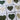 Set of 9 Pre-Cut Quilt Components - Christmas Theme - Hearts & White on White Squares - Lot S8