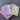 Purple Petals - Fabric Remnants Bundle