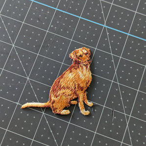 Gold Retriever Applique/Patch