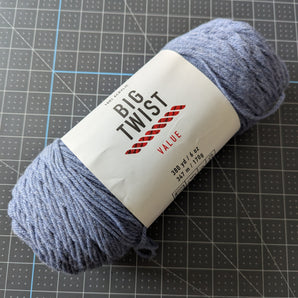 Jo-Ann Big Twist Acrylic Yarn - Denim Blue