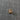Single Metallized Plastic Pineapple Shank Button 7/8in