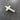 White Ceramic Cross Pendant - Whistle