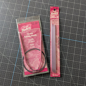 Susan Bates Knitting Needle Set: Circular Needle & Double-Point Needles