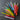 Misc Unbranded Rubber Handled Crochet Hooks Bundle