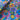 Floral Puckered (Blend?) Remnant - .5yd, 43in Width