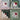Set of Four Log Cabin Quilt Squares - Bundle 70A