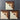 Set of Three Small Log Cabin Quilt Squares - Bundle 70P