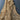 Vintage Dark Golden Taupe Table Cloth - Approximately 65in Round