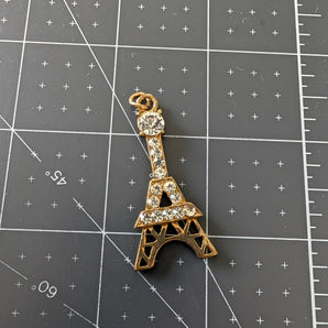 Rhinestone Eiffel Tower Pendant