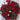 Glossy Red & Green Wooden Beads